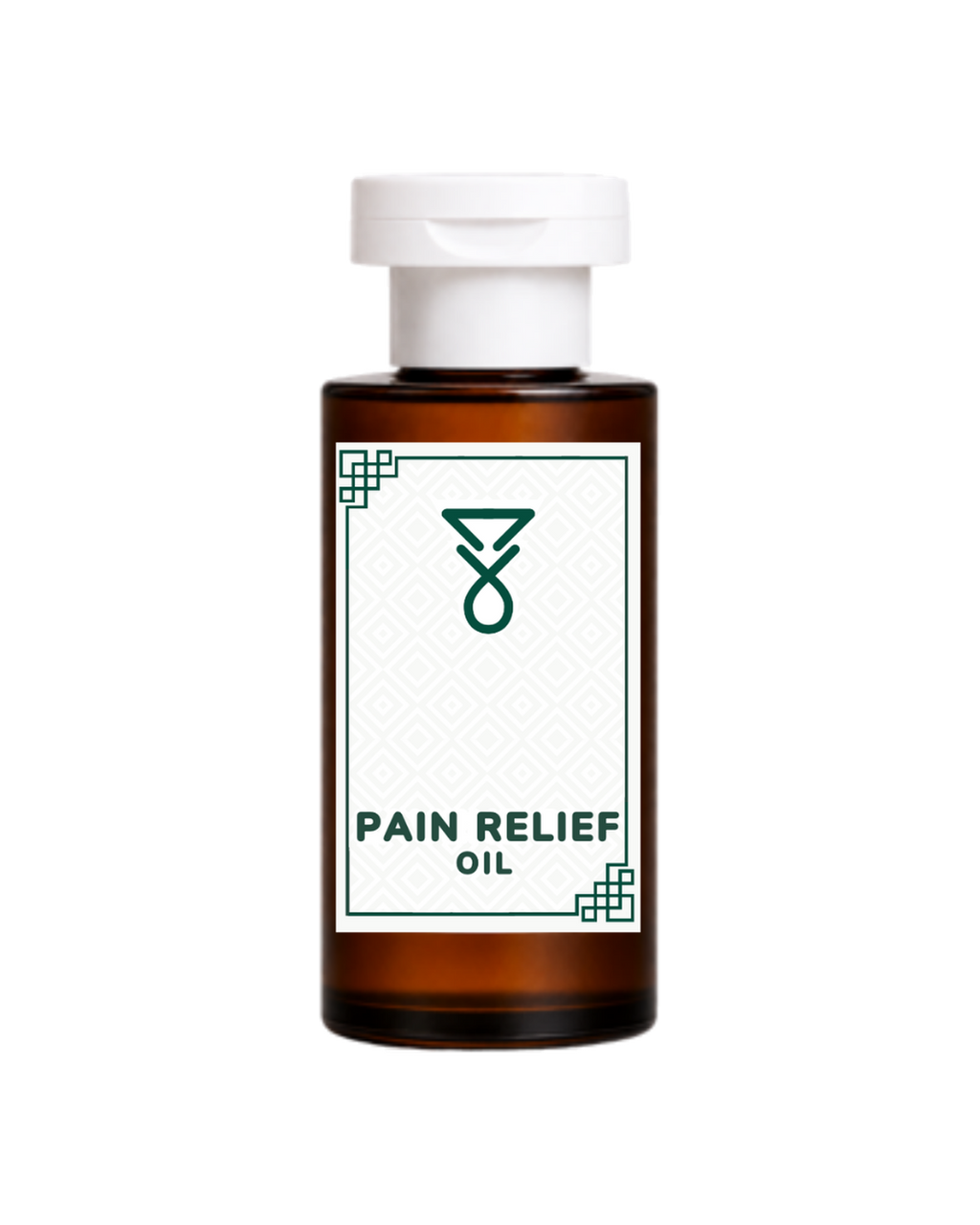 Tribe Route Muscular Pain Relief Oil 50 ml amber bottle